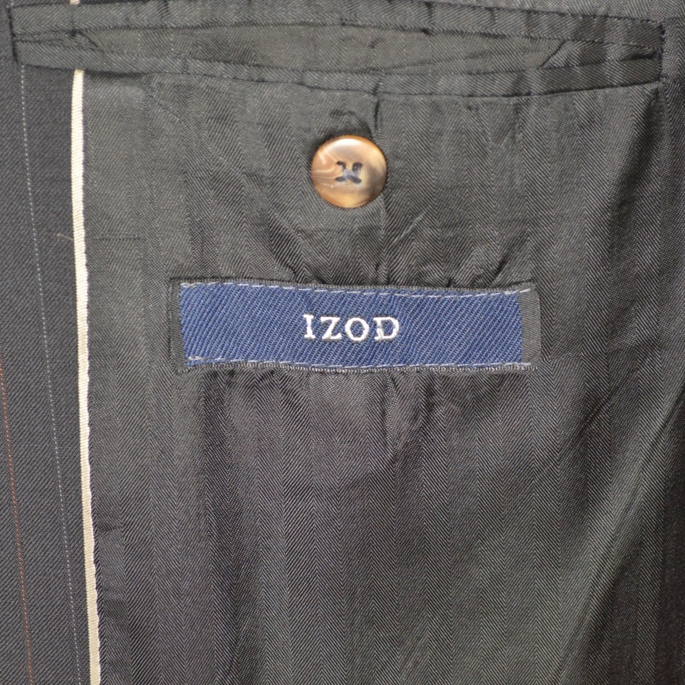 Izod 40L Sport Coat Blazer Suit Jacket - Picture 8 of 8